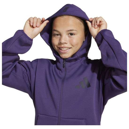 Adidas Παιδική ζακέτα Z.N.E. Full-Zip Hooded Track Top Adidas Παιδική ζακέτα Z.N.E. Full-Zip Hooded Track Top